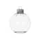 Ensemble de 4 boules de Noël à décorer soi-même en verre transparent de 83 mm de Make Market